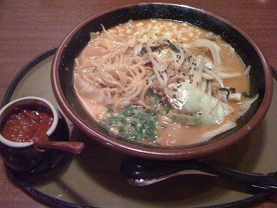 野菜味噌ラーメン