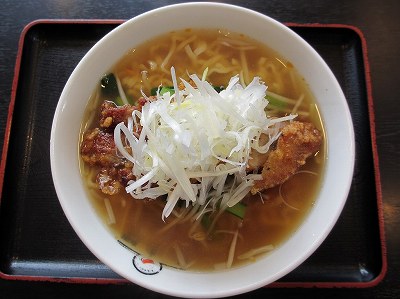 揚げ焼豚ラーメン